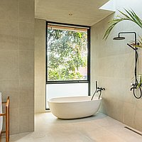 Modern three bedroom villa in tranquil Tumbak Bayuh village. Villas in Bali for Sale: Вилла в Чангу, Бали за 737 тыс. USD. Leasehold. Предварительный просмотр фото #9
