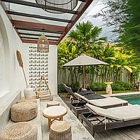 Tranquil three-bedroom villa in Tumbak Bayuh for lease. Villas in Bali for Sale: Вилла в Чангу, Бали за 432 тыс. USD. Leasehold. Предварительный просмотр фото #2