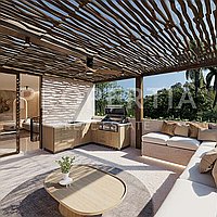 Stunning Modern Contemporary Villa In Pererenan. Villas in Bali for Sale: Villa in Pererenan (Canggu), Bali for 656 Thousands USD. Leasehold. Preview photo #6