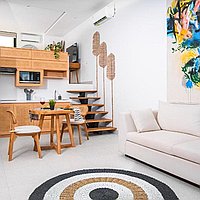 One bedroom loft only 650m from batu bolong beach. Villas in Bali for Sale: Вилла в Чангу, Бали за 209 тыс. USD. Leasehold. Предварительный просмотр фото #4