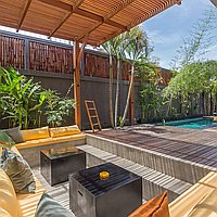 Best position two bedroom Berawa villa for lease. Villas in Bali for Sale: Вилла в Чангу, Бали за 270 тыс. USD. Leasehold. Предварительный просмотр фото #2