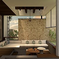 Riverfront Freehold Villa in Prime Padang Linjong. Villas in Bali for Sale: Vila di Canggu, Bali untuk 705 Ribuan USD. Freehold. Pratinjau foto #5