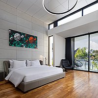 Luxury living just 900m from Berawa beach. Villas in Bali for Sale: Villa in Canggu, Bali for 1037 Thousands USD. Leasehold. Preview photo #9