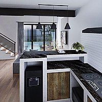 Unlock Prime Investment Potential: Industrial-Style One-Bedroom Villa in Padonan. Villas in Bali for Sale: Вилла в Чангу, Бали за 110 тыс. USD. Leasehold. Предварительный просмотр фото #2