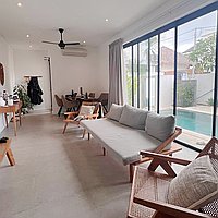 Two-Bedroom Villa Boasting Smart Modern Design in Sought-After Canggu Locale. Villas in Bali for Sale: Вилла в Чангу, Бали за 260 тыс. USD. Leasehold. Предварительный просмотр фото #1