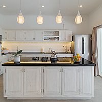 Idyllic Traditional Three-Bedroom Villa with Rice Field Views in Padang Tawang, Canggu. Villas in Bali for Sale: Villa in Canggu, Bali for 395 Thousands USD. Leasehold. Preview photo #6