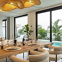 Indulge in luxury two-bedroom villa in Tumbak Bayuh. Villas in Bali for Sale: Вилла в Чангу, Бали за 283 тыс. USD. Leasehold. Предварительный просмотр фото #5
