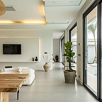 Indulge in luxury two-bedroom villa in Tumbak Bayuh. Villas in Bali for Sale: Вилла в Чангу, Бали за 283 тыс. USD. Leasehold. Предварительный просмотр фото #2