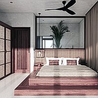 One Bedroom contemporary open- plan living apartment. Villas in Bali for Sale: Villa in Canggu, Bali for 162 Thousands USD. Leasehold. Preview photo #5