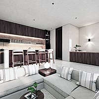 Luxurious 2 Bedroom Penthouse apartment. Villas in Bali for Sale: Вилла в Чангу, Бали за 268 тыс. USD. Leasehold. Предварительный просмотр фото #2