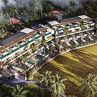 One Bedroom contemporary open- plan living apartment. Villas in Bali for Sale: Villa in Canggu, Bali for 162 Thousands USD. Leasehold. Preview of photo #1