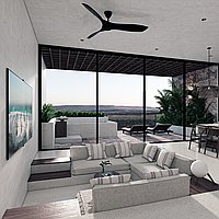One Bedroom contemporary open- plan living apartment. Villas in Bali for Sale: Villa in Canggu, Bali for 162 Thousands USD. Leasehold. Preview photo #2