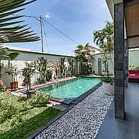 Two-bedroom villa only 350m from Berawa Beach. Villas in Bali for Sale: Villa in Canggu, Bali for 362 Thousands USD. Leasehold. Preview photo #2