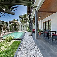 Two-bedroom villa only 350m from Berawa Beach. Villas in Bali for Sale: Villa in Canggu, Bali for 362 Thousands USD. Leasehold. Preview photo #3