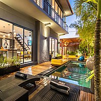 Brand New Modern Tropical 2 Bedroom Leasehold Villa in Prime Canggu Location. Villas in Bali for Sale: Villa in Canggu, Bali for 299 Thousands USD. Leasehold. Preview of photo #1