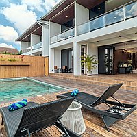 Modern 3-bedroom villa with rice field views in Canggu. Villas in Bali for Sale: Villa in Canggu, Bali for 535 Thousands USD. Leasehold. Preview photo #1