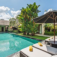 Expansive three bedroom villa in central Berawa for lease. Villas in Bali for Sale: Вилла в Чангу, Бали за 571 тыс. USD. Leasehold. Предварительный просмотр фото #1