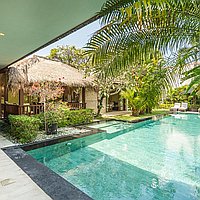 Expansive three bedroom villa in central Berawa for lease. Villas in Bali for Sale: Вилла в Чангу, Бали за 571 тыс. USD. Leasehold. Предварительный просмотр фото #2