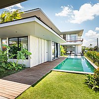 Stunning 4-bedroom villa in Tumbak Bayuh with pandan field views. Villas in Bali for Sale: Villa in Canggu, Bali for 666 Thousands USD. Leasehold. Preview photo #6