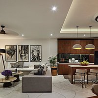 Luxurious villa steps from Lima beach in Pererenan. Villas in Bali for Sale: Вилла в Чангу, Бали за 1770 тыс. USD. Leasehold. Предварительный просмотр фото #1
