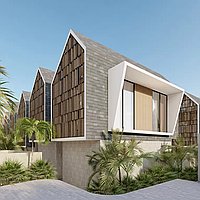 Gorgeous One-Bedroom Villa in a Secure Townhouse Complex in Buduk. Villas in Bali for Sale: Вилла в Чангу, Бали за 100 тыс. USD. Leasehold. Предварительный просмотр фото #2