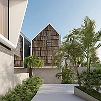 Gorgeous One-Bedroom Villa in a Secure Townhouse Complex in Buduk. Villas in Bali for Sale: Вилла в Чангу, Бали за 100 тыс. USD. Leasehold. Предварительный просмотр фото #10