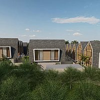 Gorgeous One-Bedroom Villa in a Secure Townhouse Complex in Buduk. Villas in Bali for Sale: Вилла в Чангу, Бали за 100 тыс. USD. Leasehold. Предварительный просмотр фото #9