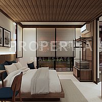 Modern Japanese-Inspired Luxury Villas. Villas in Bali for Sale: Vila di Canggu, Bali untuk 705 Ribuan USD. Freehold. Pratinjau foto #3