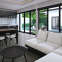 Timeless Contemporary Three-Bedroom Villa with Long Lease in Coveted Canggu. Villas in Bali for Sale: Вилла в Чангу, Бали за 239 тыс. USD. Leasehold. Предварительный просмотр фото #2