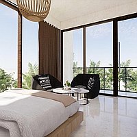Contemporary elegance 2-bedroom leasehold villa in Batu bolong. Villas in Bali for Sale: Вилла в Чангу, Бали за 282 тыс. USD. Leasehold. Предварительный просмотр фото #10