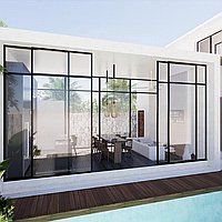 Contemporary elegance 2-bedroom leasehold villa in Batu bolong. Villas in Bali for Sale: Вилла в Чангу, Бали за 282 тыс. USD. Leasehold. Предварительный просмотр фото #1