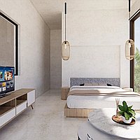 Contemporary elegance 2-bedroom leasehold villa in Batu bolong. Villas in Bali for Sale: Вилла в Чангу, Бали за 282 тыс. USD. Leasehold. Предварительный просмотр фото #8