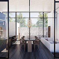 Contemporary elegance 2-bedroom leasehold villa in Batu bolong. Villas in Bali for Sale: Вилла в Чангу, Бали за 282 тыс. USD. Leasehold. Предварительный просмотр фото #2