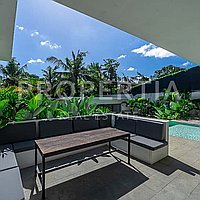 Tranquil Modern Family Home In Pererenan. Villas in Bali for Sale: Вилла в Переренан (Чангу), Бали за 420 тыс. USD. Leasehold. Предварительный просмотр фото #1