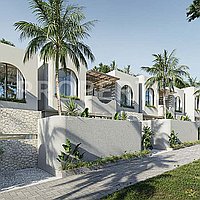 Incredible Mediterranean Villas Walking Distance From Lima Beach. Villas in Bali for Sale: Villa in Canggu, Bali for 294 Thousands USD. Leasehold. Preview photo #12