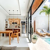 Amazing Tropical Villa Design In Pererenan. Villas in Bali for Sale: Вилла в Чангу, Бали за 181 тыс. USD. Leasehold. Предварительный просмотр фото #1