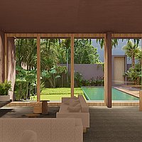 Newly constructed four bedroom villa in peaceful Tumbak Bayuh village. Villas in Bali for Sale: Вилла в Чангу, Бали за 810 тыс. USD. Leasehold. Предварительный просмотр фото #5