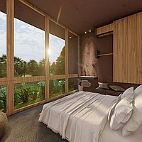 Newly constructed four bedroom villa in peaceful Tumbak Bayuh village. Villas in Bali for Sale: Вилла в Чангу, Бали за 810 тыс. USD. Leasehold. Предварительный просмотр фото #10
