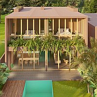 Newly constructed four bedroom villa in peaceful Tumbak Bayuh village. Villas in Bali for Sale: Вилла в Чангу, Бали за 810 тыс. USD. Leasehold. Предварительный просмотр фото #2