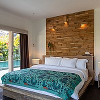 Refined tropical living in a peaceful Berawa location. Villas in Bali for Sale: Vila di Canggu, Bali untuk 466 Ribuan USD. Leasehold. Pratinjau foto #13