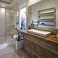 Refined tropical living in a peaceful Berawa location. Villas in Bali for Sale: Vila di Canggu, Bali untuk 466 Ribuan USD. Leasehold. Pratinjau foto #9