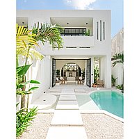 Freehold 1-bedroom Mediterranean-style villa in Pererenan . Villas in Bali for Sale: Вилла в Чангу, Бали за 340 тыс. USD. Freehold. Предварительный просмотр фото #1