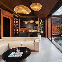 Freehold Two-Bedroom Villa: Unique Design and Investment Potential in Canggu’s Expanding Area. Villas in Bali for Sale: Villa in Canggu, Bali for 350 Thousands USD. Freehold. Preview photo #3