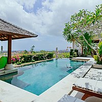 Super Freehold 3 Bedroom Villa with Amazing City and Ocean View – Jimbaran. Villas in Bali for Sale: Villa in Jimbaran, Bali for 859 Thousands USD. Freehold. Preview photo #10