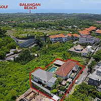 Impeccably presented Four-Bedrooms Freehold Villa with Ocean Vistas in Jimbaran. Villas in Bali for Sale: Villa in Jimbaran, Bali for 751 Thousands USD. Freehold. Preview photo #2