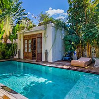 Homey Style Spacious Three-Bedroom Villa with Long Lease in Tegal Cupek. Villas in Bali for Sale: Вилла в Керобокан, Бали за 499 тыс. USD. Leasehold. Предварительный просмотр фото #9