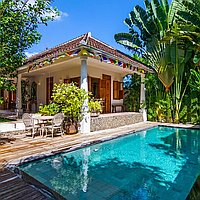 Homey Style Spacious Three-Bedroom Villa with Long Lease in Tegal Cupek. Villas in Bali for Sale: Вилла в Керобокан, Бали за 499 тыс. USD. Leasehold. Предварительный просмотр фото #8
