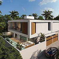 Modern stunning three bedroom villa in Bumbak. Villas in Bali for Sale: Вилла в Керобокан, Бали за 425 тыс. USD. Leasehold. Предварительный просмотр фото #1