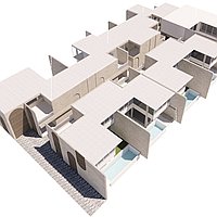 Stunning Three-Bedroom Off-Plan Villa with Dubai’s Architectural Style in Kerobokan. Villas in Bali for Sale: Вилла в Керобокан, Бали за 459 тыс. USD. Leasehold. Предварительный просмотр фото #2