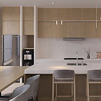 Stunning Three-Bedroom Off-Plan Villa with Dubai’s Architectural Style in Kerobokan. Villas in Bali for Sale: Вилла в Керобокан, Бали за 459 тыс. USD. Leasehold. Предварительный просмотр фото #5